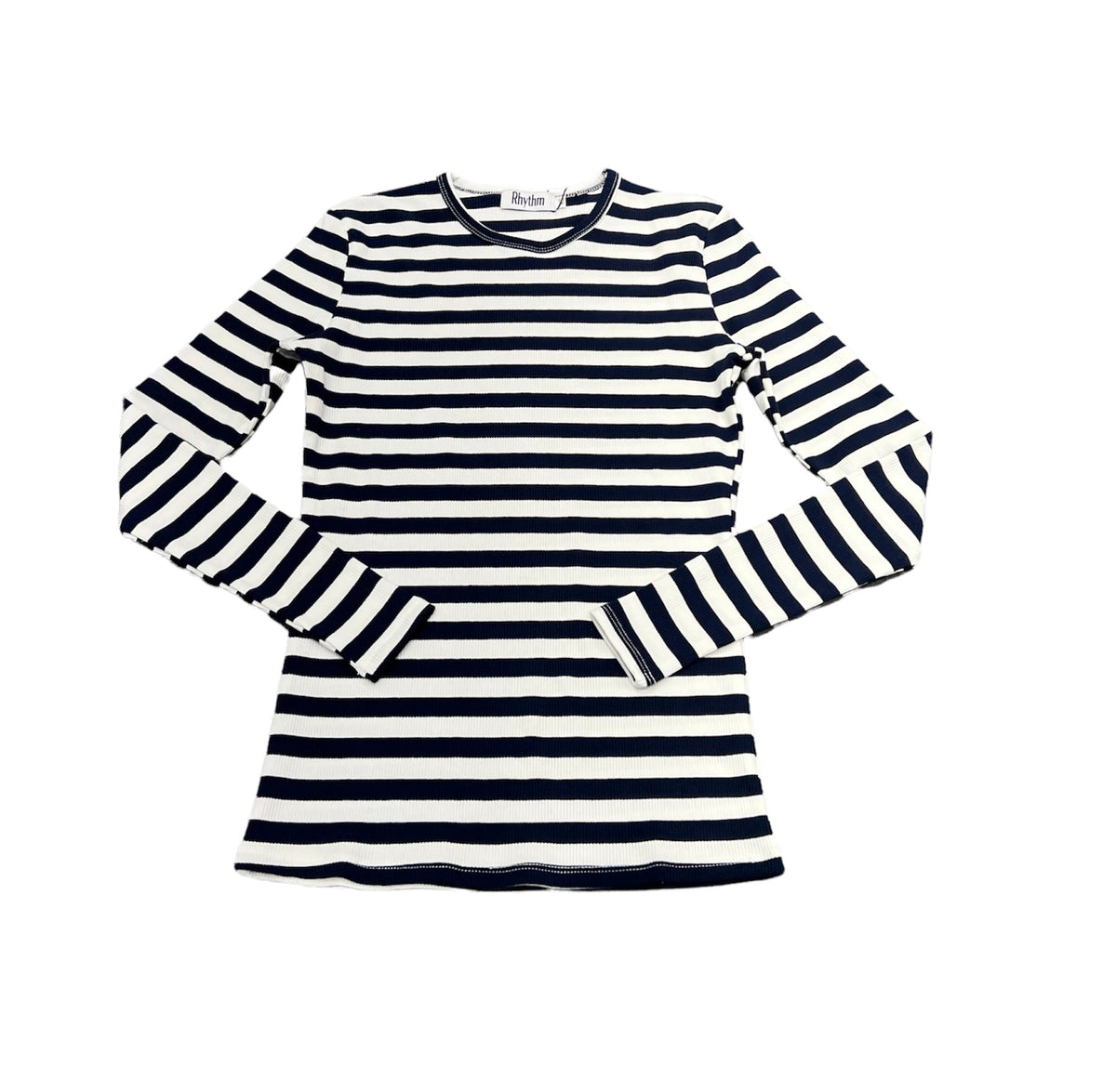 Striped Top - White/Navy